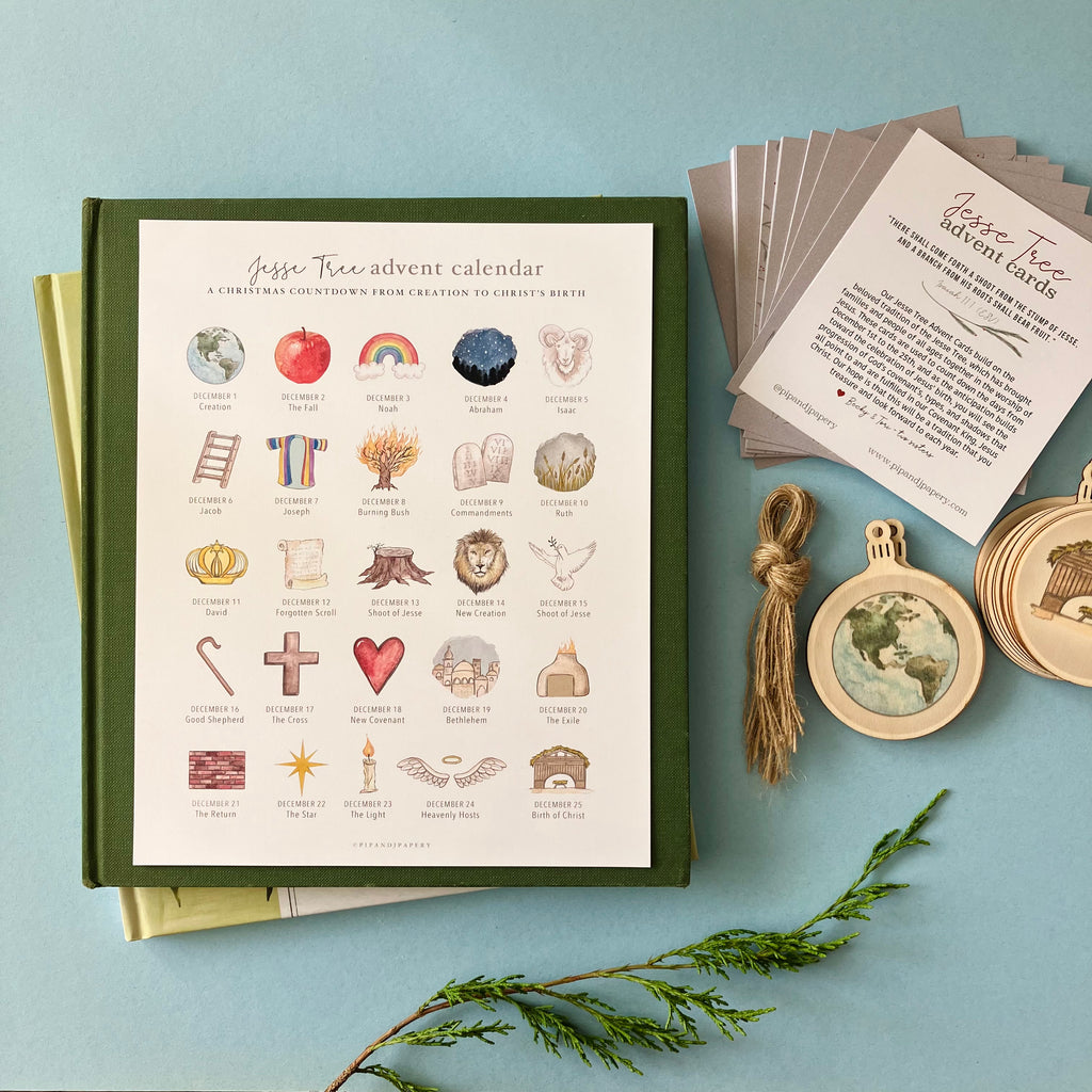 Jesse Tree Advent Calendar – Pip & J Papery jesse-tree-advent-calendar-pip-j-papery