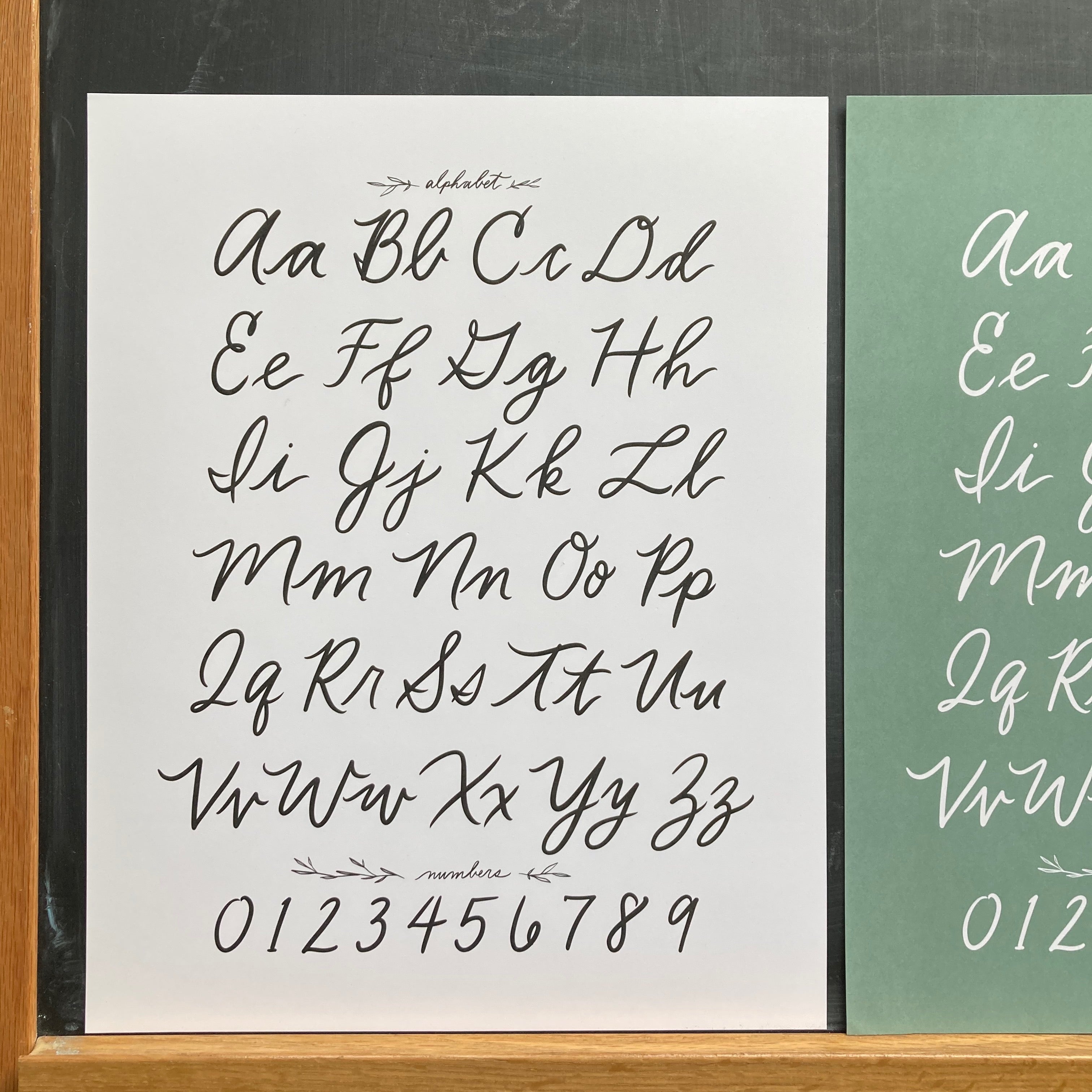 Types Of Cursive Cursive Writing Styles Alphabet